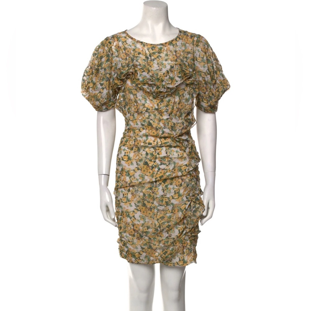 NWT RRP $670 Isabel Marant Robe Face Floral Print Mini